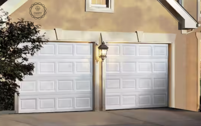 clopay garage door t50 2 doors 8x7